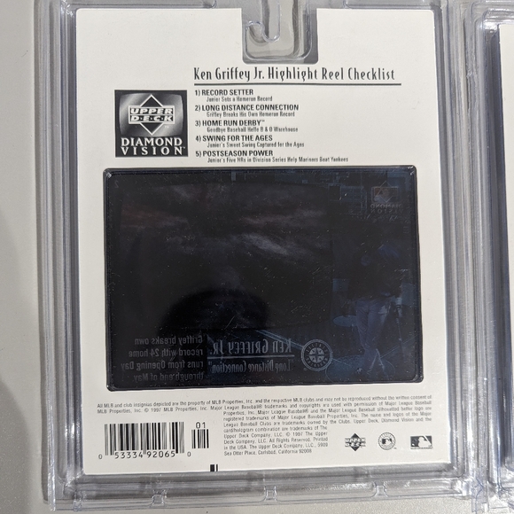 new in package - Ken Griffey Jr. highlight reel full set - 1997 - Picture 5 of 12